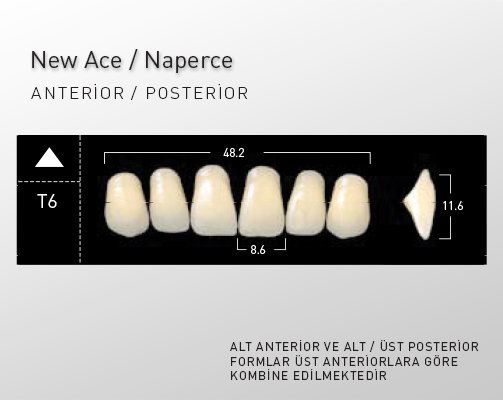 New Ace & Naperce - T6 Formu - (1 Kutu = 4 Takım) B1