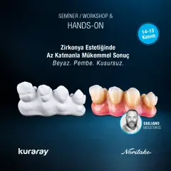 CDT Guiliano Moustakis - HANDS-ON Uygulama Kursu ve Seminer / Workshop Katılımı