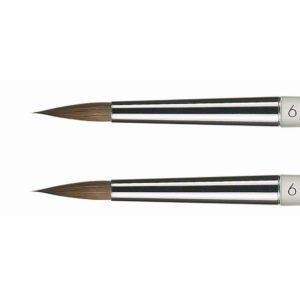 Clear Handle Brush Tips No:6 (2 Adet)