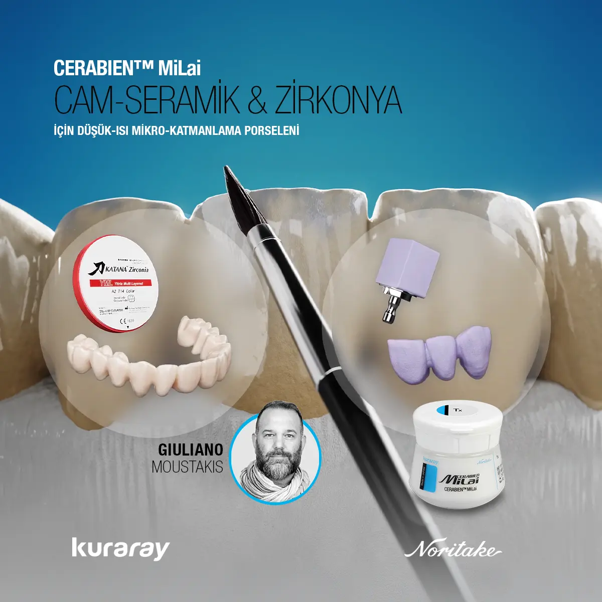 CDT Guiliano Moustakis Workshop ve Seminer Katılımı 4 Adet DD YHL Alımı ile Ücretsiz