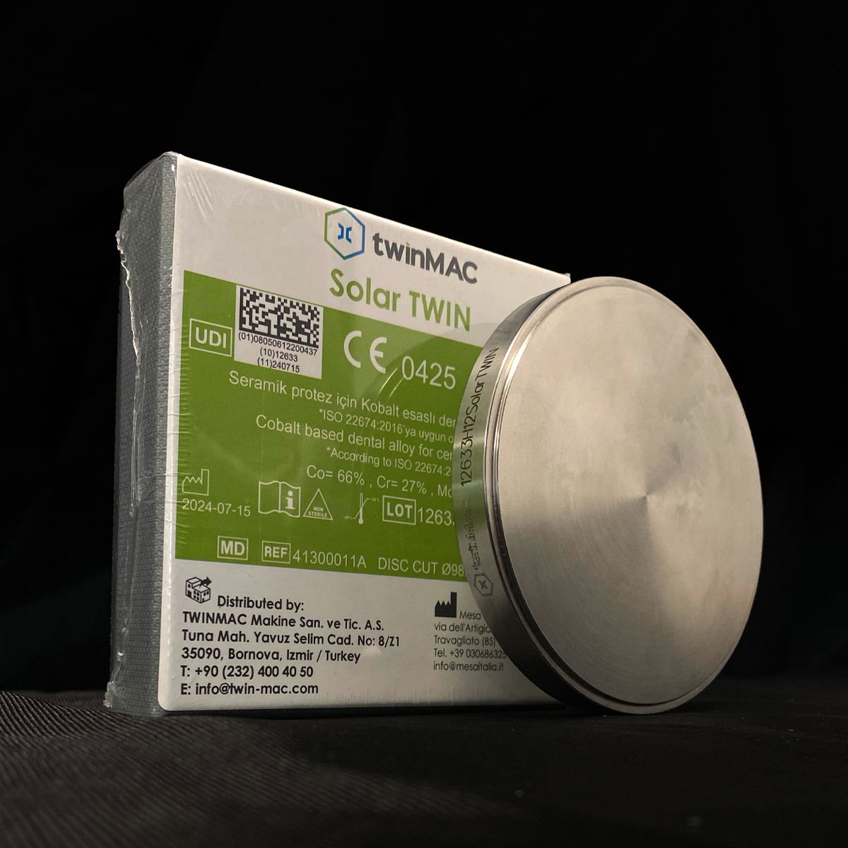 Solar Twin - Disc Cut Ø98.5x13,5mm