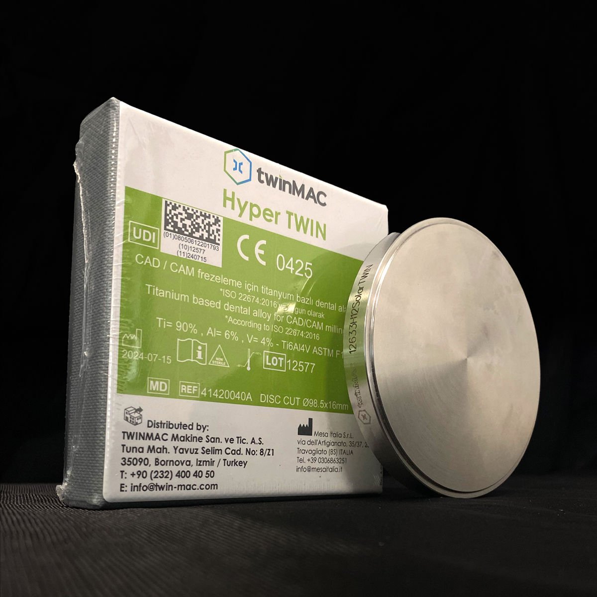 Hyper Twin - Disc Cut Ø98.5x13,5mm