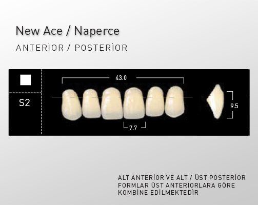 New Ace & Naperce - S2 Formu - (1 Kutu = 4 Takım) B3