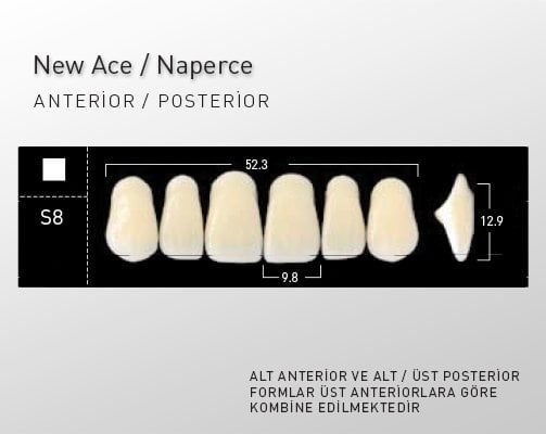 New Ace & Naperce - S8 Formu - (1 Kutu = 4 Takım) A4