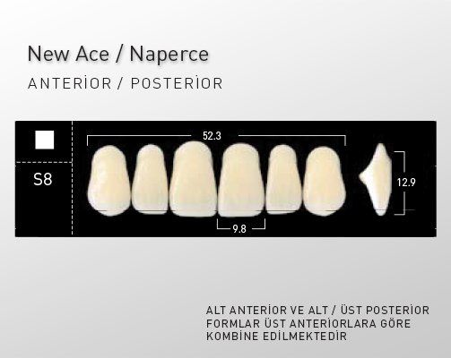 New Ace & Naperce - S8 Formu - (1 Kutu = 4 Takım) C3